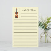 Papeterie Orchestre de cordes de musiciens de violon (Debout devant)