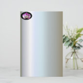 Papeterie Orchid de Purple et White (Debout devant)