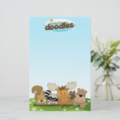 Papeterie originale de logo (Debout devant)