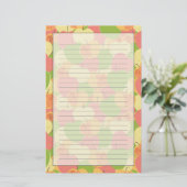 Papeterie Ornement Avec Pommes (Debout devant)