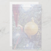 Papeterie Ornements de vacances en hiver (Devant / Derrière)