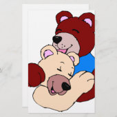 Papeterie Ours Croustillants (Devant / Derrière)