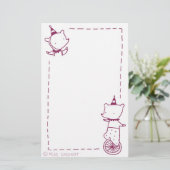 Papeterie Ours de cirque (Debout devant)