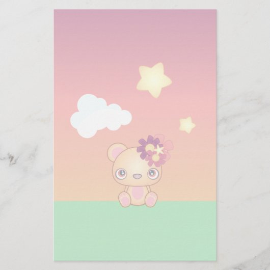 Papeterie Ours de Kawaii (Devant)