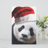 Papeterie Ours de panda Noël (Debout devant)