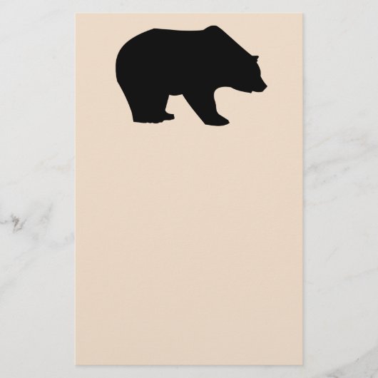 PAPETERIE OURS GRIZZLY (Devant)