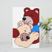 Papeterie Ours Mignons (Debout devant)