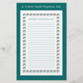 Papeterie Pad - Design 3 (Devant)