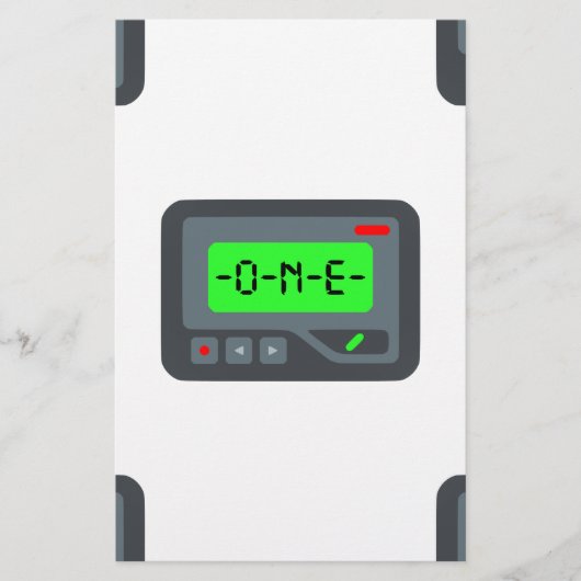 Papeterie pager émoji (Devant)