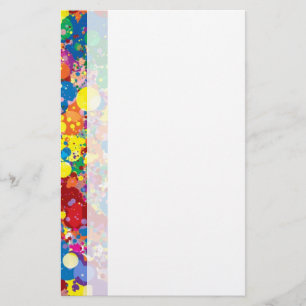 Papeterie Paint arc-en-ciel