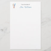 Papeterie Paintbrush Pencil Art Craft École enseignant (Devant)