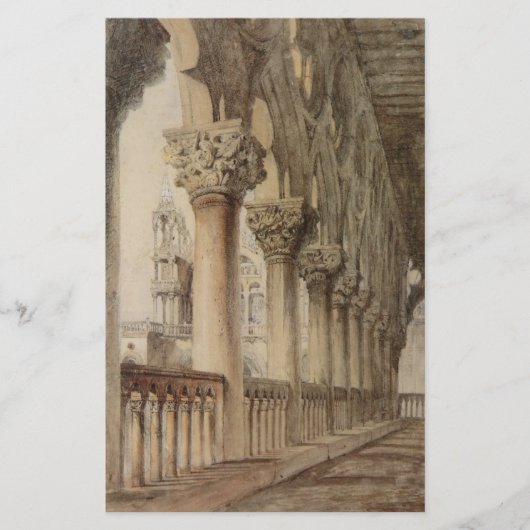 Papeterie Palais Ducal (par John Ruskin) (Devant)