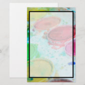 Papeterie Palette Peinture à aquarelle multicolore Artistes (Devant / Derrière)