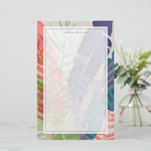 Papeterie Palmes électriques (Debout devant)