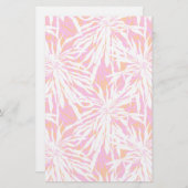 Papeterie Palmettes tropicales (Devant / Derrière)