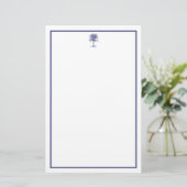 Papeterie Palmier bleu (Debout devant)