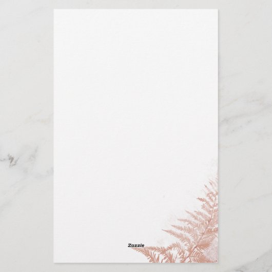 Papeterie Pampas Grass Terracotta Faire-part de mariage (Dos)