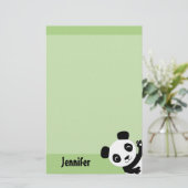 Papeterie Panda de ondulation stationnaire (Debout devant)