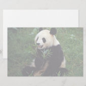 Papeterie Panda géant, province de Sichuan, Chine (Devant / Derrière)