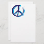 Papeterie Panneau de paix (Devant / Derrière)