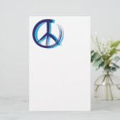 Papeterie Panneau de paix (Debout devant)