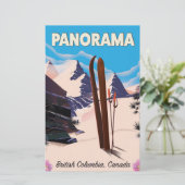 Papeterie Panorama Canada affiche de voyage (Debout devant)