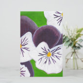 Papeterie Pansies (Debout devant)