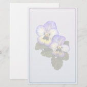 Papeterie Pansy duo (Devant / Derrière)