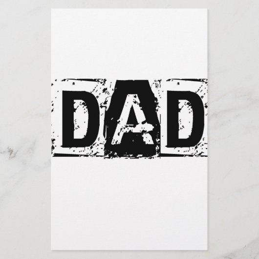 Papeterie Papa. Fête des pères cadeau (Devant)