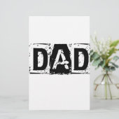 Papeterie Papa. Fête des pères cadeau (Debout devant)