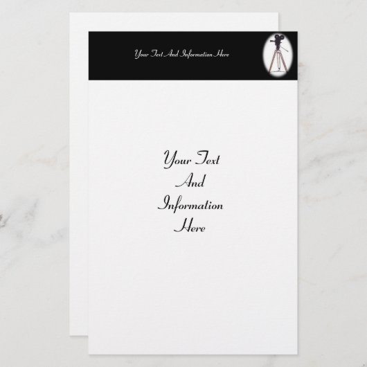 Papeterie Papier (Devant / Derrière)