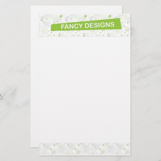 Papeterie Papier (Devant / Derrière)