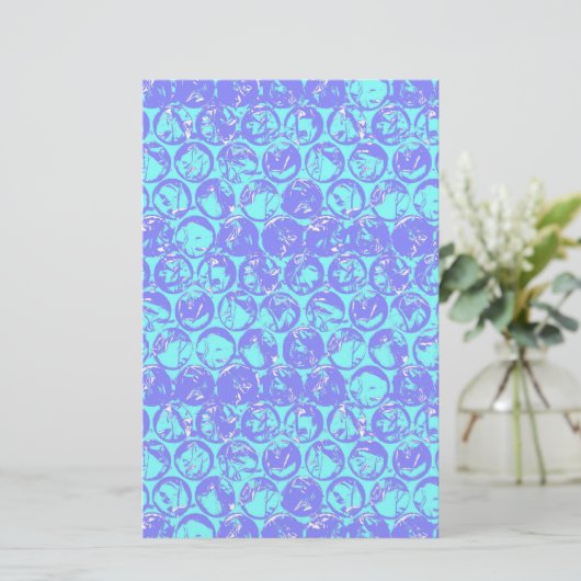 Papeterie Papier à bulle d'art pop (Debout devant)