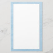 Papeterie Papier à courroie Monogramme bleu (Dos)