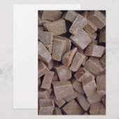 Papeterie papier à en-tête chocoholique (Devant / Derrière)