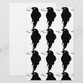 Papeterie Papier à gratte-ciel à carreaux (Devant / Derrière)