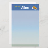 Papeterie Papier à lettres (Devant / Derrière)