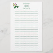 Papeterie Papier à lettres à papillon à queue jaune (Devant)