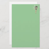 Papeterie Papier à lettres argent (Devant / Derrière)