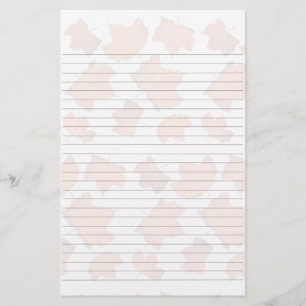 Papeterie Papier à lettres aux feuilles d'érable 