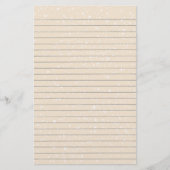 Papeterie Papier à lettres avec étoile (Devant)