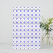Papeterie Papier à lettres avec points de couleur modifiable (Debout devant)