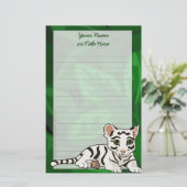 Papeterie Papier à lettres blanc Tiger (Debout devant)