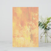 Papeterie Papier à lettres blanches orange (Debout devant)