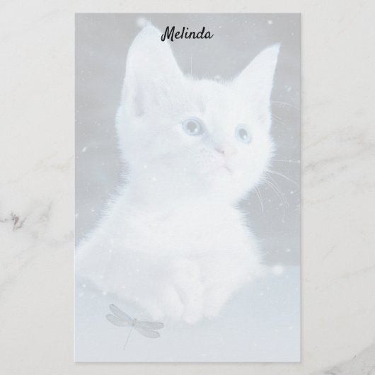 Papeterie Papier à lettres bleu (Devant)