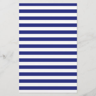 Papeterie Papier à lettres bleu et blanc