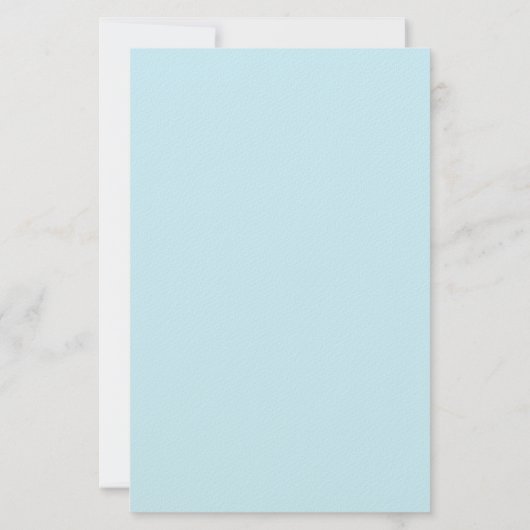 Papeterie Papier à lettres bleu maqué (Dos)