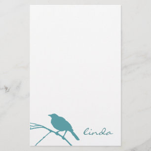 Papeterie Papier à lettres Blue Bird - Personnaliser