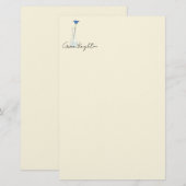 Papeterie Papier à lettres Bud Vase (Devant / Derrière)