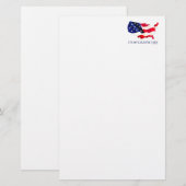 Papeterie Papier à lettres "C'est mon pays" (Devant / Derrière)